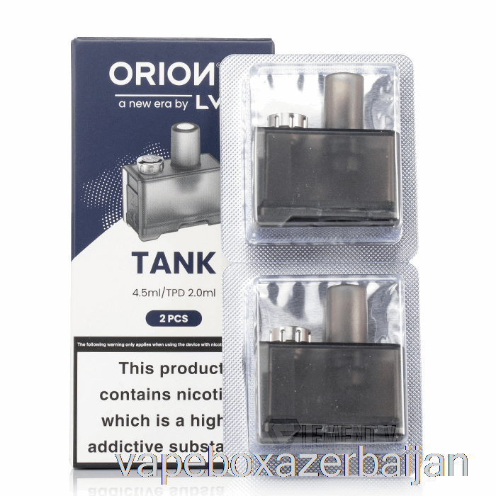 Vape Smoke LVE Orion 2 Replacement Pods 4.5mL Refillable Pod